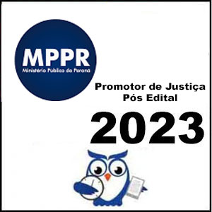 MP/ PR - Promotor de Justiça - Reta Final para o concurso do MPPR - (2023)