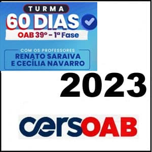 Rateio OAB 39º Exame (XXXIX) - 1ª Fase - Acesso Total - 2023 - CERS