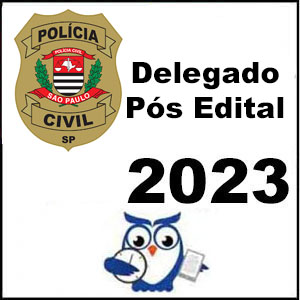 Rateio PC-SP 2023 Delegado de Polícia Civil de São Paulo Pacote Teórico Pós Edital - Estratégia