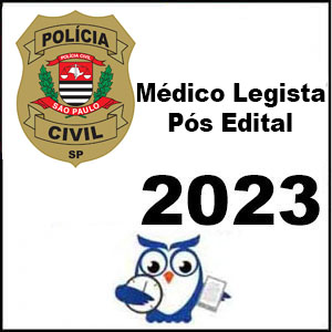 Rateio PC-SP 2023 Médico Legista de Polícia Civil Pacote Pós Edital – Estratégia