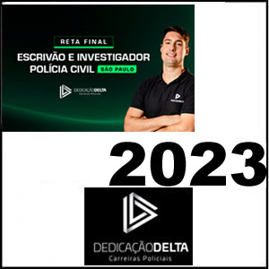 Rateio PC-SP Reta Final Escrivão e Investigador 2023 Pós Edital - Dedicação Delta