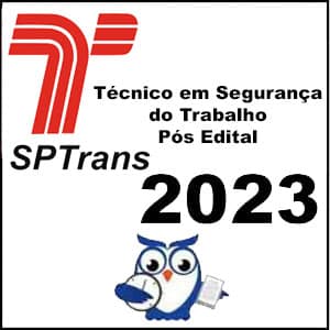 Rateio SPTrans 2023 Pós Edital (Técnico em Segurança do Trabalho) - Estratégia