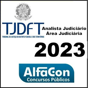 Rateio TJ DFT 2023 Analista Judiciário Área Judiciária - Alfacon