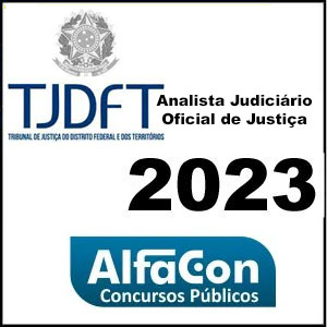 Rateio TJ DFT 2023 Analista Judiciário Oficial de Justiça – Alfacon