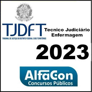 Rateio TJ DFT 2023 Técnico Judiciário Enfermagem - Alfacon