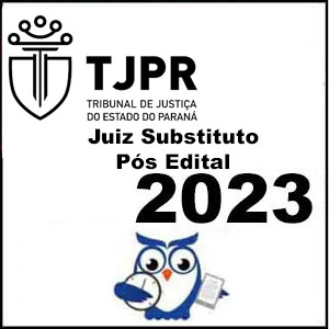 Rateio TJ-PR (Juiz Substituto) Pós Edital 2023 - Estratégia