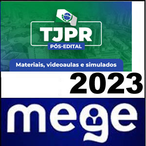 Rateio TJPR Pós-edital 2023 Juiz Substituto - Mege