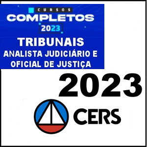 Rateio TRIBUNAIS 2023 - Analista Judiciário e Oficial de Justiça - Cers