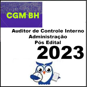 Rateio CGM BH Auditor 2023 Administração Pós Edital - Estratégia