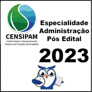 Rateio CENSIPAM Pós Edital 2023 (Especialidade: Administração) - Estratégia