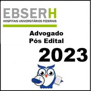 Rateio EBSERH (Advogado) Pós Edital 2023 - Estratégia