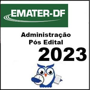 Rateio EMATER DF (Administração) Pós Edital 2023 - Estratégia