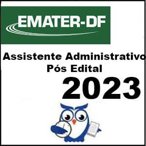 Rateio EMATER DF (Assistente Administrativo) Pós Edital 2023 - Estratégia