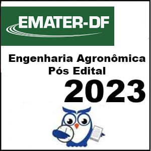 Rateio EMATER DF (Engenharia Agronômica) Pós Edital 2023 - Estratégia