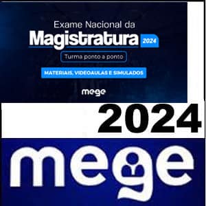 Rateio ENAM 2024 (Turma Ponto a Ponto) Pós-edital - Mege