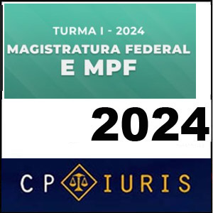 Rateio Magistratura Federal e MPF 2024 - Turma I - CP Iuris