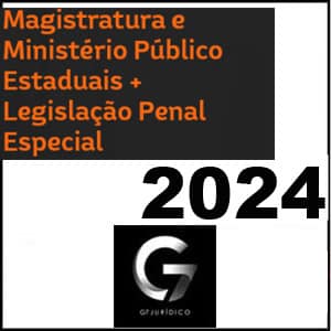 Rateio Magistratura e Ministério Público Estaduais 2024 + LPE - G7 Jurídico