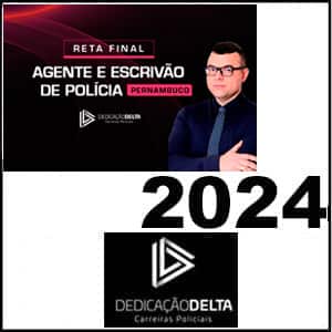 Rateio RETA FINAL 2024 AGENTE E ESCRIVÃO DE POLÍCIA CIVIL DE PERNAMBUCO - Dedicação Delta