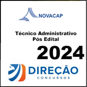 Rateio NOVACAP (Técnico Administrativo) Pós Edital 2024 - Direção Concursos