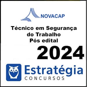 Rateio NOVACAP (Técnico em Segurança do Trabalho) Pós Edital 2024 – Estratégia