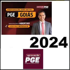 Rateio PGE GOIÁS 2024 PREPARAÇÃO PRÉ EDITAL - Aprovação PGE