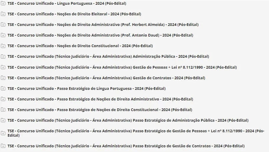 Tecnico Judiciário Area ADministrativa