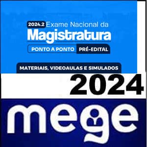 Rateio ENAM 2024.2 - Turma Ponto a Ponto (Exame II) - Mege