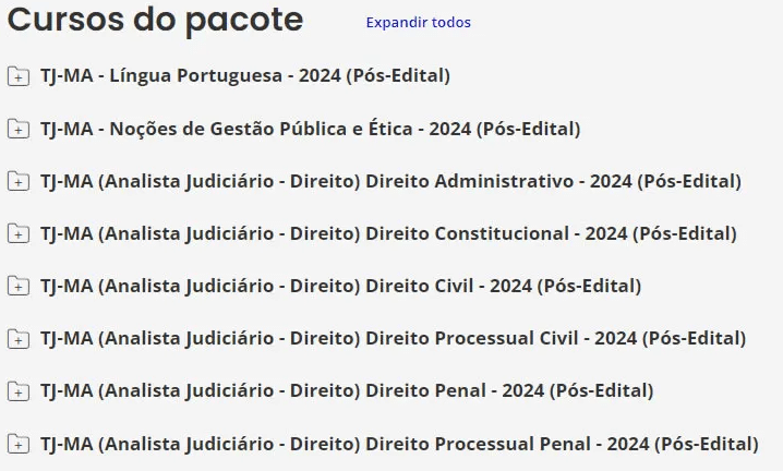 TJ MA Analista Judiciário