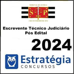 Rateio TJ SP 2024 Pós Edital - Escrevente Técnico Judiciário - Estratégia