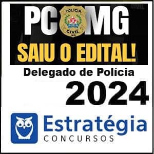 Rateio PC-MG 2024 Delegado Pós Edital - Estratégia