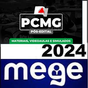 Rateio PCMG 2024 Reta Final Delegado Pós Edital - Mege