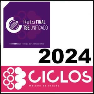 Rateio RETA FINAL - TSE UNIFICADO 2024 - Ciclos