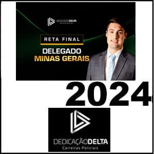 Rateio Reta Final PC-MG Delegado Pós Edital 2024 – Dedicação Delta