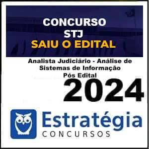 Rateio STJ 2024 Análise de Sistemas de Informação - Analista Judiciário - Estratégia