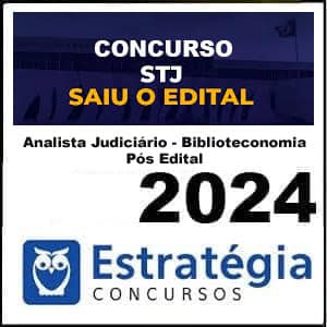 Rateio STJ 2024 Biblioteconomia - Analista Judiciário - Estratégia