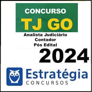 Rateio TJ GO 2024 Analista Judiciário - Contador Pós Edital - Estratégia