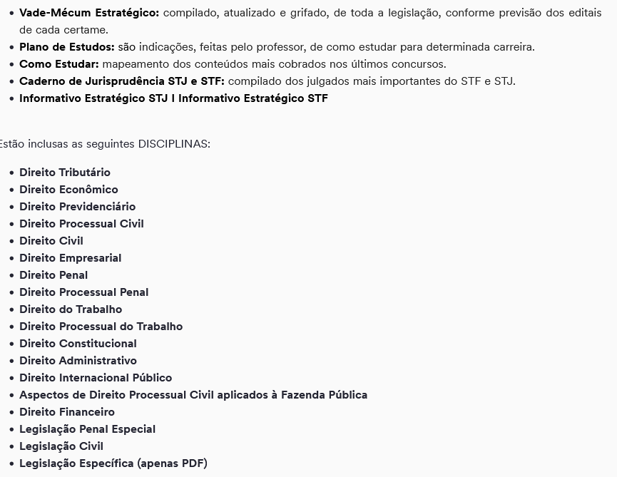 Informações Rateio PGFN 2024 - Procurador da Fazenda Nacional - Estratégia