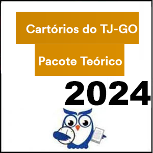 Rateio Cartórios do TJ-GO 2024 - Pacote Teórico - Estratégia