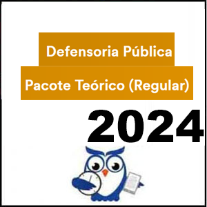 Rateio Defensoria Pública 2024 - Pacote Teórico (Regular) - Estratégia