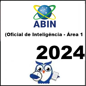 Rateio ABIN (Oficial de Inteligência - Área 1) Pacote 2024 - Estratégia