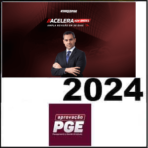 Rateio ACELERA ADVOGADO BNDES 2024 - Aprovação PGE