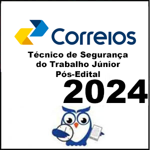 Rateio Correios - Técnico de Segurança do Trabalho Júnior - 2024 - Pós-Edital - Estratégia