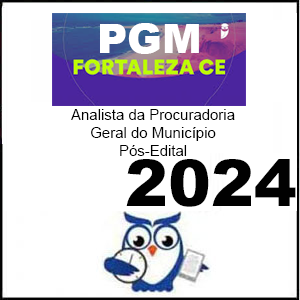 Rateio PGM Fortaleza (Analista da Procuradoria - Geral do Município) Pacote - 2024 (Pós-Edital) - Estratégia