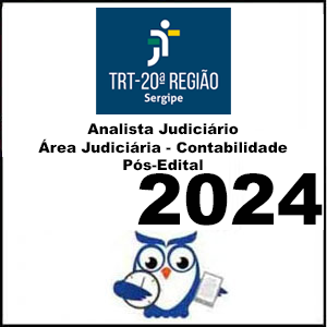 Rateio TRT-SE 20ª Região - Contabilidade (Analista Judiciário – Área Judiciária) Pós Edital 2024 - Estratégia