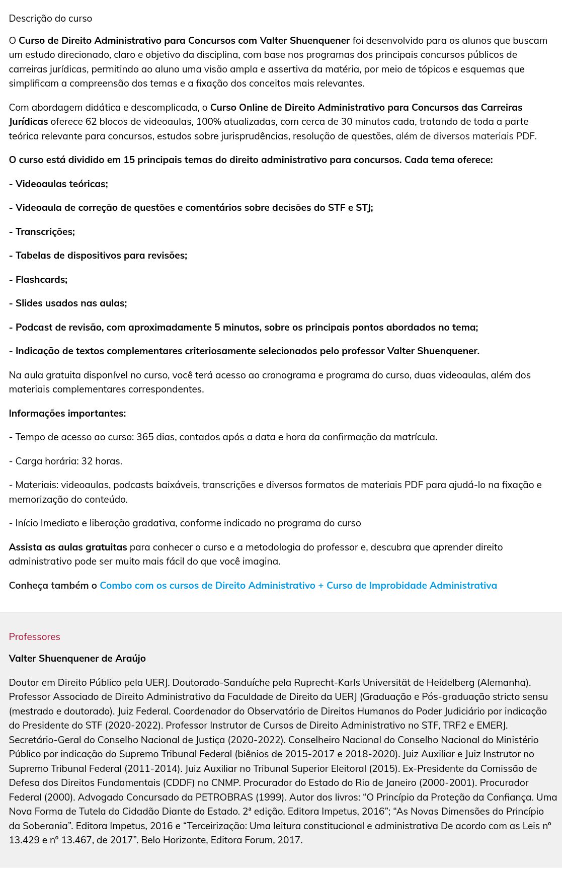 Direito Administrativo - RJ Plus 2024