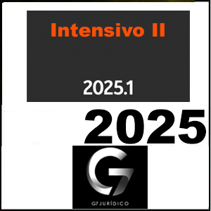 Rateio Anual Intensivo II 2025.1 – G7 Jurídico