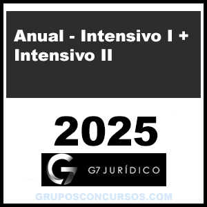 Rateio Anual Intensivos I e II 20254