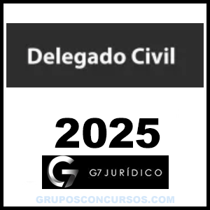 Rateio Delegado Civil 2025 - G7 Jurídico1