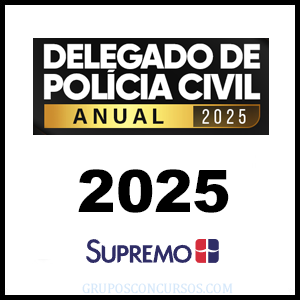 Rateio Delegado de Polícia Civil 2025 - Supremo