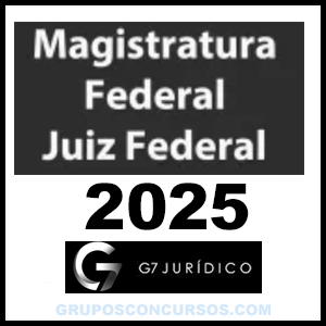 Rateio Magistratura Federal 2025-1 – Juiz Federal – G7 Jurídico